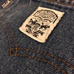 Levi's Vintage White Patch, White Label Jeans Size 14